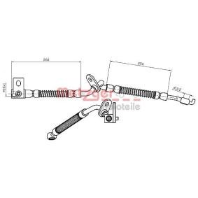 Achetez des Flexible de frein METZGER 4112227 à prix pour 26,19 €