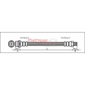 Achetez des Flexible de frein METZGER 4112314 à prix pour 8,33 €