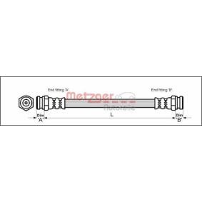 Achetez des Flexible de frein METZGER 4114702 à prix pour 9,89 €