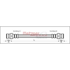 Achetez des Flexible de frein METZGER 4114799 à prix pour 6,70 €
