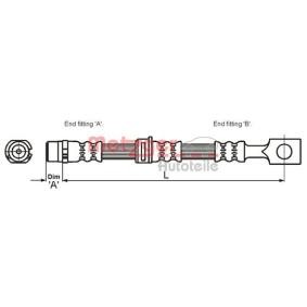 Comprar Latiguillo de freno de METZGER 4115194 a bajo precio de 12,83 €