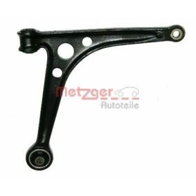 Achetez des Bras de suspension METZGER 58012702 à prix pour 74,26 €