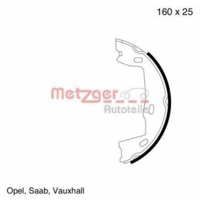 Comprar Zapata de freno de mano de METZGER MG 347 a bajo precio de 20,05 €