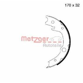 Comprar Zapata de freno de mano de METZGER MG 996 a bajo precio de 23,40 €