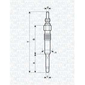 Achetez des Bougie de préchauffage MAGNETI MARELLI 062900006304 à prix pour 10,08 €