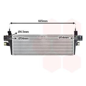 Köp Intercooler av VAN WEZEL 54014700 till det låga priset 2445,41 kr