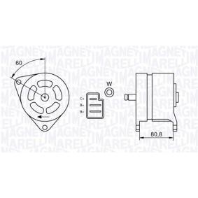 Lichtmaschine von MAGNETI MARELLI