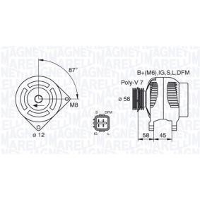 Lichtmaschine von MAGNETI MARELLI