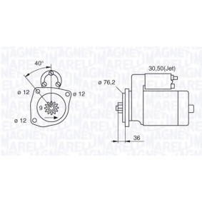 Anlasser von MAGNETI MARELLI