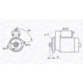 Köp Startmotor av MAGNETI MARELLI 063522613010 till det låga priset 2786,97 kr