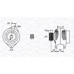 Lichtmaschine von MAGNETI MARELLI
