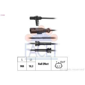 RENAULT ABS-Sensor von FACET