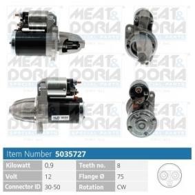 Köp Startmotor av MEAT & DORIA 5035727 till det låga priset 1621,59 kr