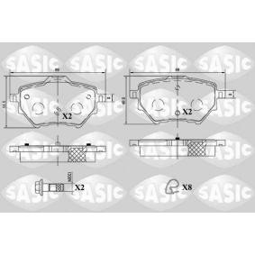 Acquista Kit pastiglie freni da SASIC 6210076 a buon mercato per soli 35,18 €