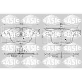 Acquista Kit pastiglie freni da SASIC 6210086 a buon mercato per soli 58,56 €