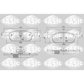 Comprar Juego de pastillas de freno de SASIC 6214037 a bajo precio de 40,44 €