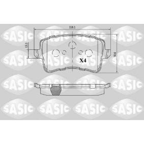 Acquista Kit pastiglie freni da SASIC 6216159 a buon mercato per soli 41,51 €