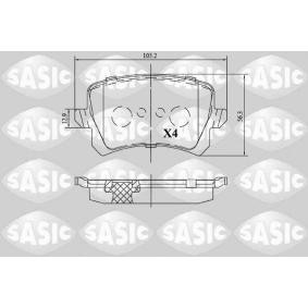 Comprar Juego de pastillas de freno de SASIC 6216172 a bajo precio de 38,65 €