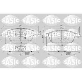 Comprar Juego de pastillas de freno de SASIC 6216178 a bajo precio de 52,34 €