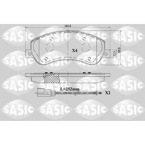 Comprar Juego de pastillas de freno de SASIC 6216179 a bajo precio de 54,43 €