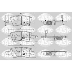 Comprar Juego de pastillas de freno de SASIC 6216183 a bajo precio de 34,79 €