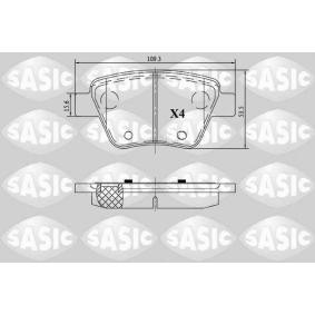 Comprar Juego de pastillas de freno de SASIC 6216187 a bajo precio de 35,78 €