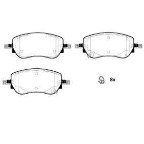 Acquista Kit pastiglie freni da RAICAM RA.1260.1 a buon mercato per soli 110,86 €