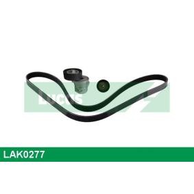Achetez des Jeu de courroies trapézoïdales à nervures LUCAS LAK0277 à prix pour 80,32 €