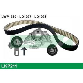 Achetez des Kit de distribution + pompe à eau LUCAS LKP211 à prix pour 171,46 €