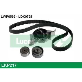 Achetez des Kit de distribution + pompe à eau LUCAS LKP217 à prix pour 137,91 €