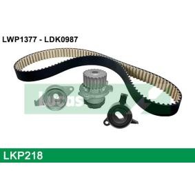 Achetez des Kit de distribution + pompe à eau LUCAS LKP218 à prix pour 107,97 €