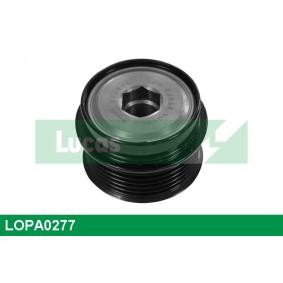 Achetez des Poulie roue libre, alternateur LUCAS LOPA0277 à prix pour 161,61 €