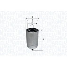 Achetez des Filtre à carburant MAGNETI MARELLI 152071758006 à prix pour 12,16 €