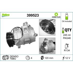 Acquista Compressore aria condizionata da VALEO 399523 a buon mercato per soli 315,28 €