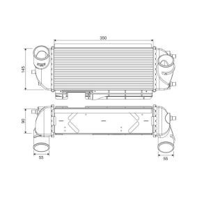 Köp Intercooler av VALEO 818368 till det låga priset 2034,46 kr