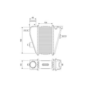 Köp Intercooler av VALEO 818373 till det låga priset 4198,81 kr