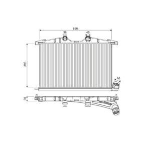 Köp Intercooler av VALEO 818374 till det låga priset 2752,87 kr