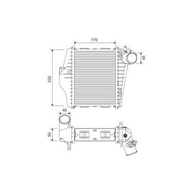 Köp Intercooler av VALEO 818378 till det låga priset 3667,46 kr