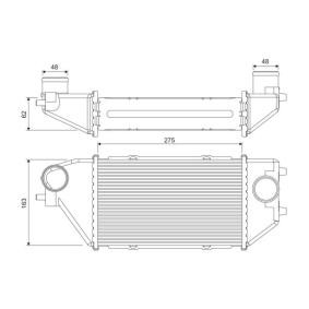Köp Intercooler av VALEO 818381 till det låga priset 2521,18 kr