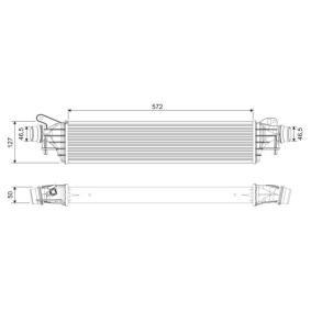 Köp Intercooler av VALEO 818697 till det låga priset 1734,10 kr