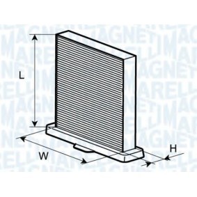 Køb Pollenfilter af MAGNETI MARELLI 350203062340 til den lave pris 170,44 DKK
