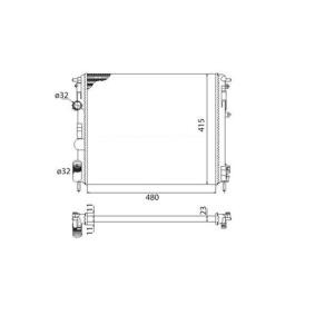 Acquista Radiatore motore da MAGNETI MARELLI 350213103503 a buon mercato per soli 98,96 €