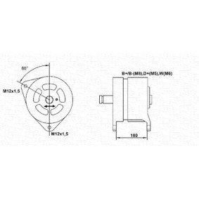 Achetez des Radiateur du moteur MAGNETI MARELLI 350213112600 à prix pour 123,24 €