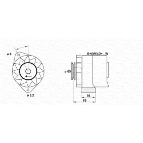 Achetez des Radiateur du moteur MAGNETI MARELLI 350213113300 à prix pour 514,61 €