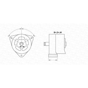 Achetez des Radiateur du moteur MAGNETI MARELLI 350213113500 à prix pour 257,59 €
