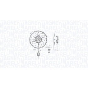 Achetez des Radiateur du moteur MAGNETI MARELLI 350213203003 à prix pour 44,30 €