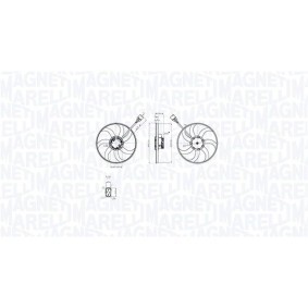 Achetez des Radiateur du moteur MAGNETI MARELLI 350213386003 à prix pour 79,09 €