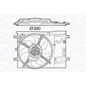Kühler, Motorkühlung von MAGNETI MARELLI