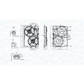 Kühler, Motorkühlung von MAGNETI MARELLI