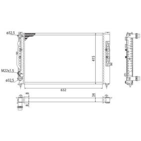 Achetez des Radiateur du moteur MAGNETI MARELLI 350213712003 à prix pour 57,32 €